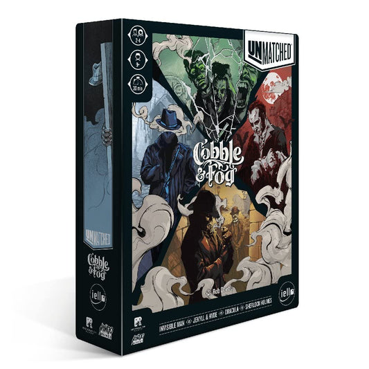 Unmatched: Cobble & Fog - Dracula, Sherlock, Jekyll, Invisible Man