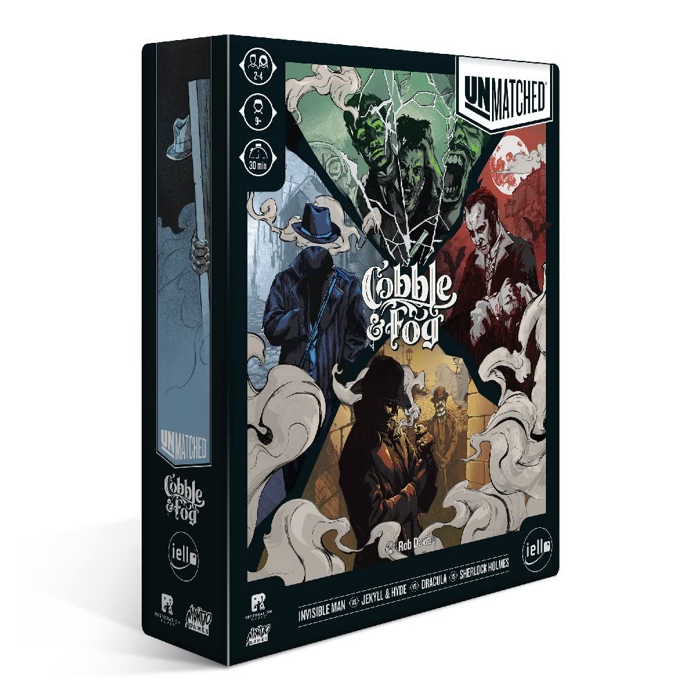 Unmatched: Cobble & Fog - Dracula, Sherlock, Jekyll, Invisible Man