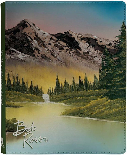 Binder: Ultra PRO - 9-Pocket Binder - Bob Ross - Mountain Retreat