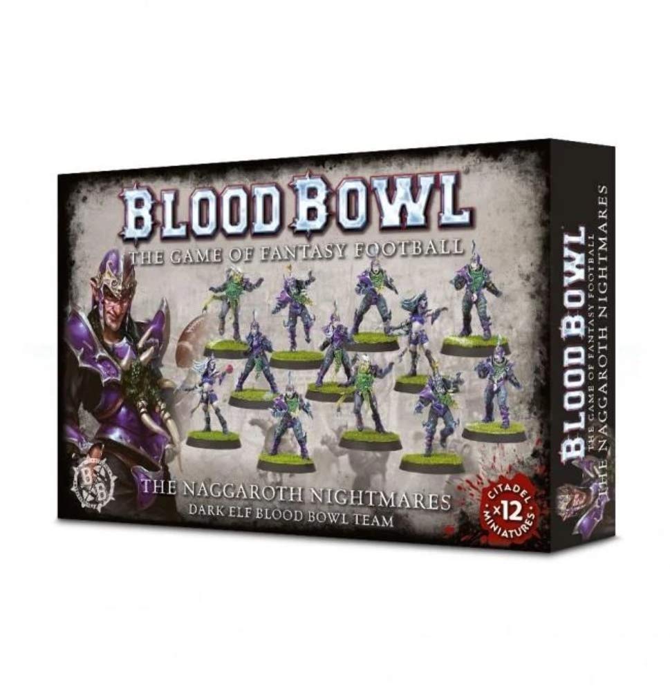 Blood Bowl - The Naggaroth Nightmares - Dark Elf Blood Bowl Team