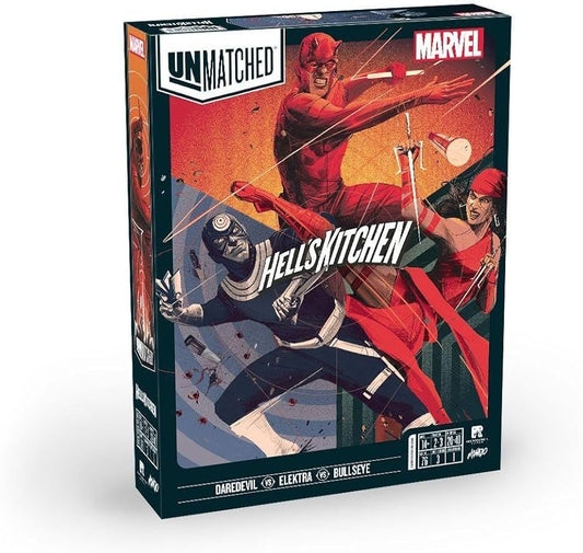 Unmatched: MARVEL Hell's Kitchen - Daredevil, Elektra, Bullseye