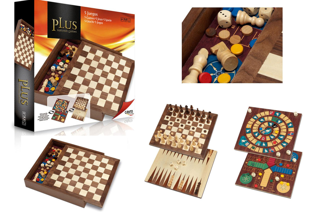 5 Games in 1: Cayro - Wooden