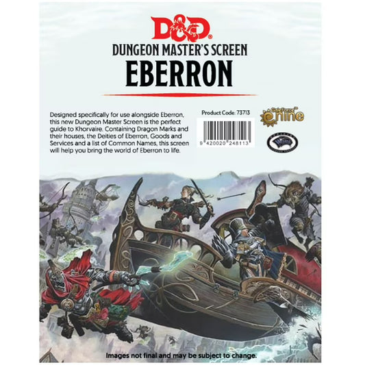 D&D RPG: Eberron - DM Screen