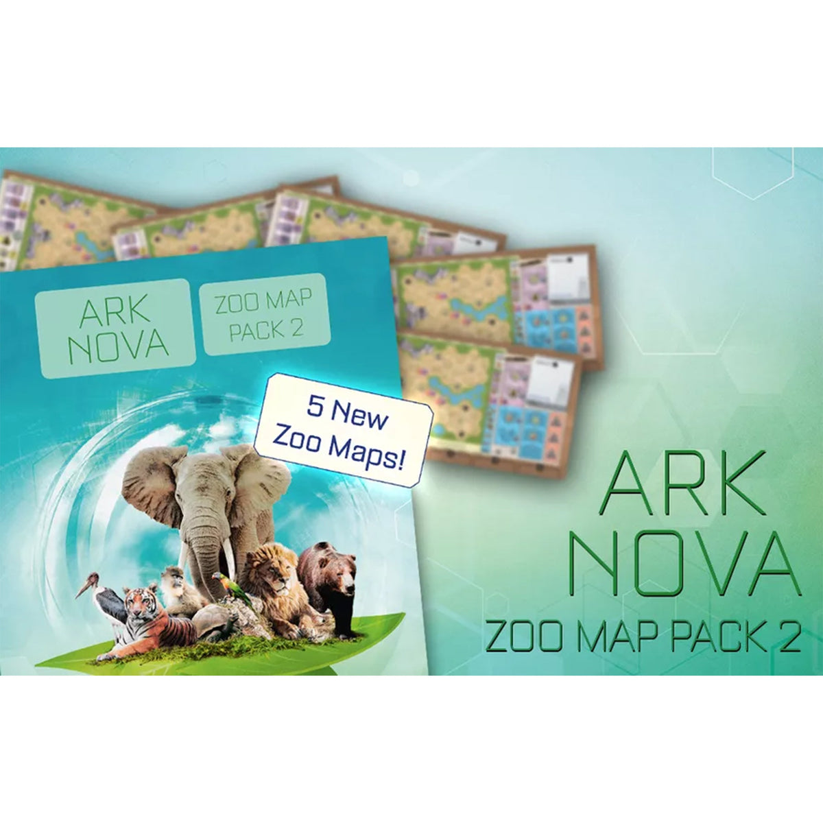 Ark Nova - Zoo Map Pack 1