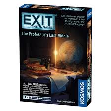 Exit: The professor's last riddle