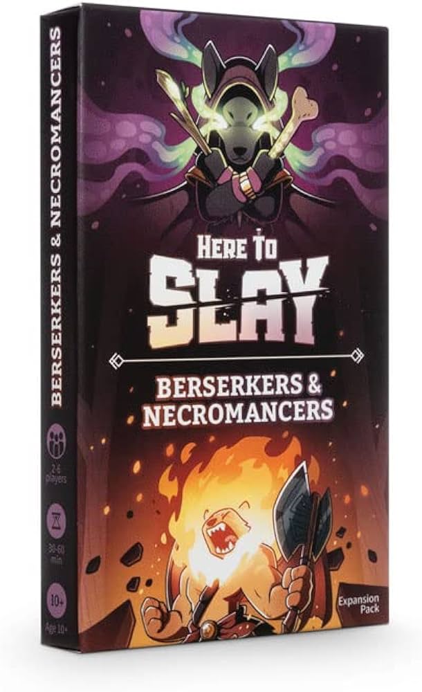 Here to slay: berserkers and necromancers
