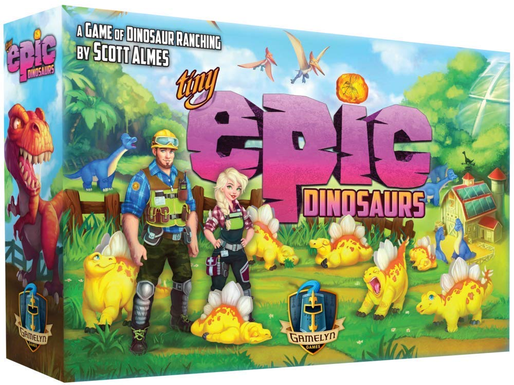 Tiny Epic Dinosaurs board game box